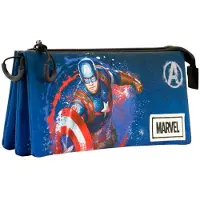 KARACTERMANIA Captain America Trippelpennfodral