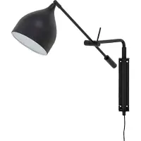 Bloomingville Vägglampa , Svart, Vardagsrum, Metall