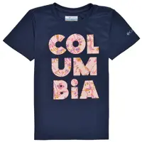 Columbia T-shirts med korta ärmar PETIT POND GRAPHIC flickor - Blå - 14 Jahre