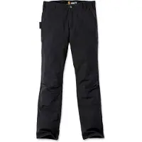 Carhartt Men's Stretch Duck Double Front Black