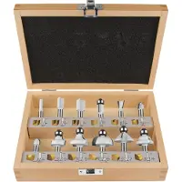 Makita frässtål, set med 12 st
