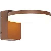 QAZQA Modern utomhusvägglampa rostbrun inkl LED IP54 - Esmee