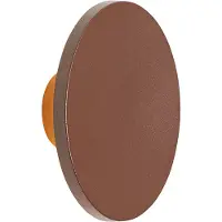 QAZQA Modern utomhusvägglampa rostbrun inkl. LED IP54 - Skyf