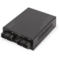 Digitus DN-82124 IEEE 802.3z 1000BASE-SX, SC Duplex Mediekonverterare 1000 MBit/s