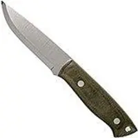 Brisa Trapper 95 - Elmax Scandi - Green Canvas Micarta - 2091