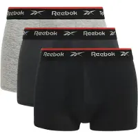 Reebok Sporttrosa 'Redgrave' mörkgrå / gråmelerad / röd / svart