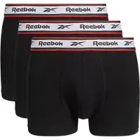 Reebok Boxershorts 'Barlow' grå / röd / svart / vit