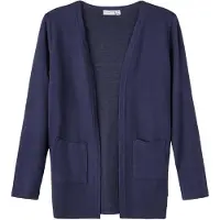Name it Cardigan - Stickad - Noos - NkfVicti - Dark Sapphire - - 6 år (116) - Cardigan