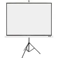 Acer T87-S01MW - Projektorduk med stativ - 87" (218 cm) - 4:3 - vit