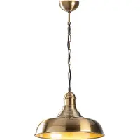 Opviq Hänglampa Berceste 225-S , dimbar, Mässing / guld, Vardagsrum / matsal, Metall, Pendellampa