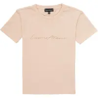 Emporio Armani T-shirts med korta ärmar Armel flickor - Rosa - 10 år