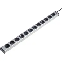 Ehmann 0600x00122031 Grenuttag 12x Aluminium Skyddskontakt 1 st