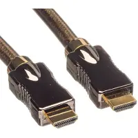 Roline HDMI Anslutningskabel HDMI-A-kontakt, HDMI-A-kontakt 1.50 m Svart 11.04.5688 4K UHD HDMI-kabel