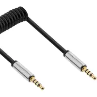 InLine Jack 3.5mm - Jack 3.5mm cable 0.5m silver (99274)