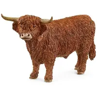 Schleich Djur - 7,7 x 13,6 cm - Högland TYR 13919 - - One Size - Leksaksdjur