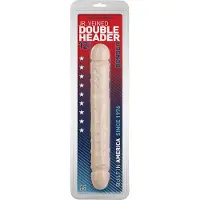 The Classics - dubbel dildo - naturfärg - 30,5 cm