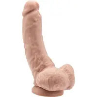 Get Real Dildo Med Sugpropp - Get Real 20 cm