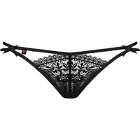 Obsessive Intensa G-string - Svart - S/M - Svart