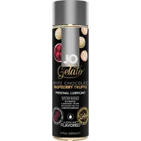 System Jo - ätbar glidmedel - vit choklad hallon tryffel - 120ml