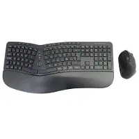 Conceptronic Orazio02es Ergonomiskt Trådlöst Tangentbord Och Mus Spanska