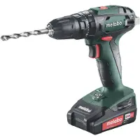 Metabo SB 18 -Slagborrmaskin batteri inkl. 2x batterier, inkl. Tillbehör