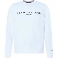 Tommy Hilfiger Sweatshirt 'Logo Embroidery Flex' marinblå / röd / vit