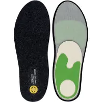 Sidas - Sulkter/innersulor till pjäxor - Custom Comfort Merinos för UnisexUll - Storlek 46-48 - Svart