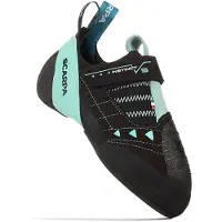 Scarpa - Klätterskor - Instinct VS W Black Aqua för UnisexLäder - Storlek 35.5 - Grön