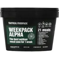 Tactical Foodpack - Mat/hydrering - Weekpack Alpha 2210g för Unisex