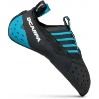 Scarpa - Klätterskor - Instinct S Black Azure för Unisex - Storlek 43 - Blå