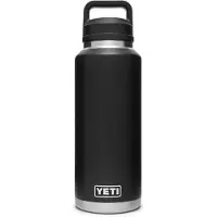 Yeti - Vattenflaskor - Rambler 46 Oz Bottle Chug Black för Unisex - Svart