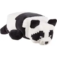 Mattel Minecraft Plush Panda 30 cm Fyllt Djur, Mjuk Docka Inspirerad av Spelkaraktär