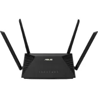 Asus WiFi-router - - RT-AX1800U - Dubbelband - Snabb anslutning - Vit