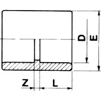 Cepex 01884 Pvc Ø200 Limnippel