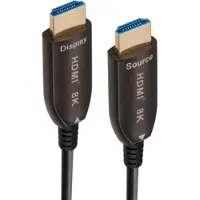 MaxTrack HDMI Anslutningskabel HDMI-A-kontakt, HDMI-A-kontakt 30.00 m Svart C 507-30 ML 8K UHD HDMI-kabel