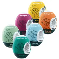 Satisfyer - äggmasturbator set - 6-pack