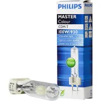 Philips Metallhalogen lampa 87169200 105 mm G12 100.1 W EEK: F (A - G) Varmvit Rörform 1 st