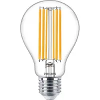 Philips Signify 34649900 Glödlampa EEK D (A - G) E27 Glödlampsform 13 W Varmvit (Ø x L) 70 mm x 121 mm 1 st