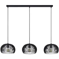 LINDBY Taklampa , Jusra, dimbara, Svart, Vardagsrum, Metall, Modern
