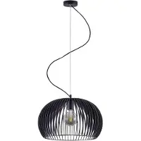 LINDBY Hänglampa Jusra , dimbar, Svart, Kök, Metall, Modern, Pendellampa