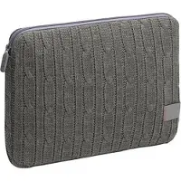 Case Logic 10.2 Netbook Sleeve - Cable Knit - Fodral för bärbar dator - 10.2 - grå