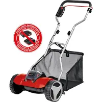 Einhell GE-HM 18/38, Handgräsklippare, 38 cm, 1,4 cm, 3,9 cm, 45 l, 4 hjul - SOLO