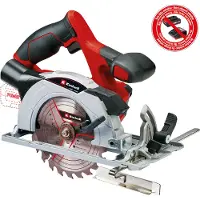 Einhell TE-CS 18/150 Li - Solo, Trä, Svart, Röd, Gjuten aluminium, 15 cm, 4200 RPM, 4,8 cm - SOLO