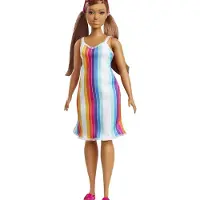 Barbie Älskar Havet Docka med Brunt Hår, Färggklädsel & Tillbehör, Docka & Kläder av Återvunna Plast
