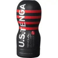 Tenga U.S. Strong Vacuum Cup Masturbator - Svart - Svart