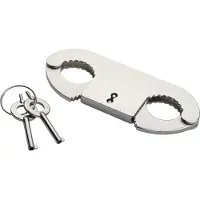 Rimba Metal Police Tummanschetter - Silver - Silver