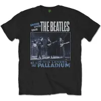 Ginza.se The Beatles: Unisex T-Shirt/1963 The Palladium (Black) (Medium)