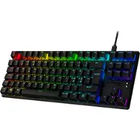 HyperX Alloy Origins Core - Tangentbord - bakgrundsbelysning - USB - tangentbrytare: HyperX Red