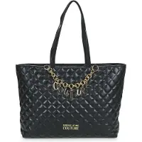 Versace Jeans Couture Logokedja Vadderad Toteväska Dam toteväskor Svart 73VA4BC3-ZS409-899 Basic Set (Bag+Dust Bag)