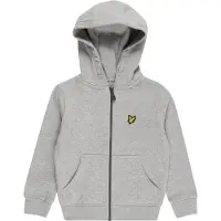 Lyle & Scott Junior Cardigan - Gråmelerad - - 14-15 år (164-170 - Cardigan